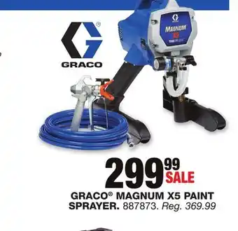 Blain's Farm & Fleet GRACO MAGNUM X5 PAINT SPRAYER offer