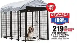 Blain's Farm & Fleet PET SENTINEL 4' x 8' x 6' KENNEL WITH COVER offer