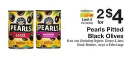 The Fresh Grocer Pitted Black Olives offer