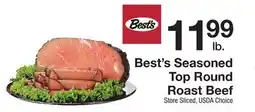 The Fresh Grocer Seasoned Top Round Roast Beef offer
