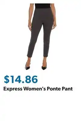 Sam's Club Express Women's Ponte Pant offer