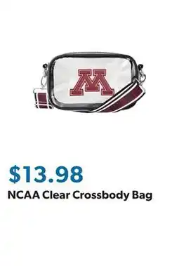 Sam's Club NCAA Clear Crossbody Bag offer