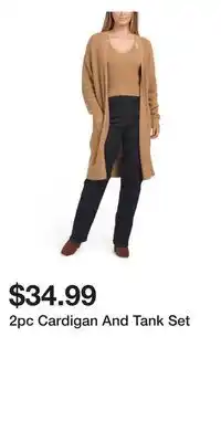 TJ Maxx 2pc Cardigan And Tank Set offer