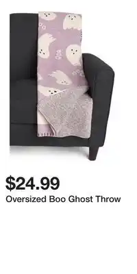 TJ Maxx Oversized Boo Ghost Throw offer
