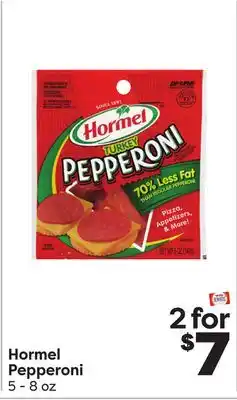 Weis Markets Hormel Pepperoni offer