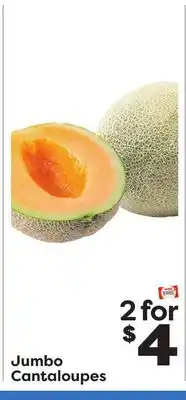 Weis Markets Jumbo Cantaloupes offer