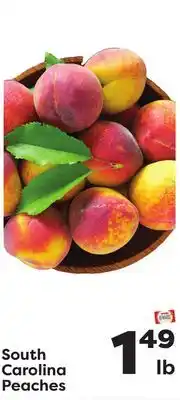 Weis Markets South Carolina Peaches offer