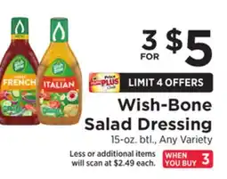 ShopRite Salad Dressing offer