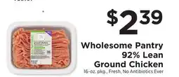 ShopRite 92% Lean Ground Chicken offer