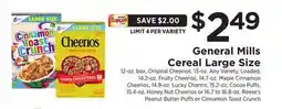 ShopRite Cereal Large Size offer