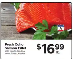 ShopRite Fresh Coho Salmon Fillet offer
