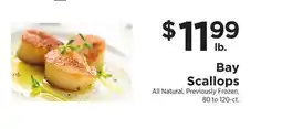ShopRite Bay Scallops offer
