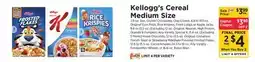 ShopRite Cereal Medium Size offer