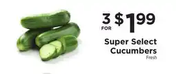 ShopRite Super Select Cucumbers offer