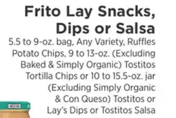 ShopRite Snacks, Dips or Salsa offer