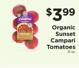ShopRite Organic Sunset Campari Tomatoes offer