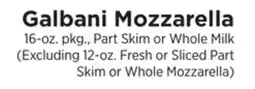 ShopRite Mozzarella offer