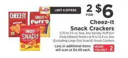 ShopRite Snack Crackers offer