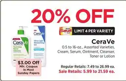 ShopRite CeraVe offer