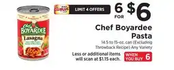 ShopRite Pasta offer