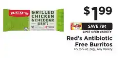 ShopRite Antibiotic Free Burritos offer