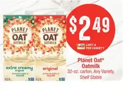 ShopRite Oatmilk offer