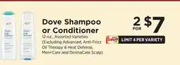 ShopRite Dove Shampoo or Conditioner offer