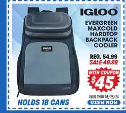Big 5 Igloo MaxCold Latitude 90 Qt. Rolling Cooler offer