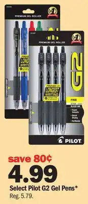 Meijer Select Pilot G2 Gel Pens offer