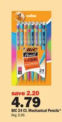 Meijer BIC 24 Ct. Mechanical Pencils offer
