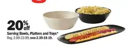 Meijer Serving Bowls, Platters and Trays offer