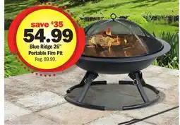 Meijer Blue Ridge 26 Portable Fire Pit offer