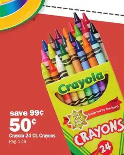 Meijer Crayola 24 Ct. Crayons offer