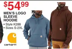Dunham's Sports CARHARTT MEN'S LOGO SLEEVE HOODIE offer