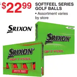 Dunham's Sports SRIXON SOFTFEEL SERIES GOLF BALLS offer
