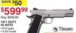 Dunham's Sports TISAS 1911 DUTY 45 AUTO offer