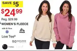 Dunham's Sports WOMEN'S FLEECE offer