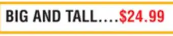 Dunham's Sports CARHARTT BIG AND TALL offer
