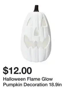 Five Below Halloween Flame Glow Pumpkin Decoration 18.9in offer