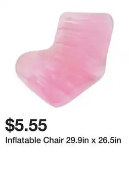 Five Below Inflatable Chair 29.9in x 26.5in offer