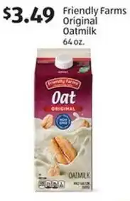 Aldi Friendly Farms Original Oatmilk offer