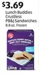 Aldi Lunch Buddies Crustless PB&J Sandwiches offer