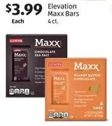 Aldi Elevation Maxx Bars offer
