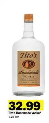 Meijer Tito's Handmade Vodka offer