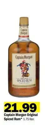 Meijer Captain Morgan Original Spiced Rum offer