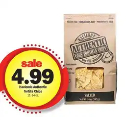 Meijer Hacienda Authentic Tortilla Chips offer