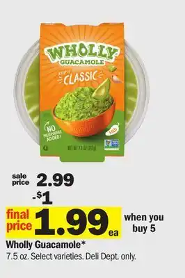 Meijer Wholly Guacamole offer
