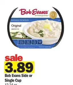 Meijer Bob Evans Side or Single Cup offer