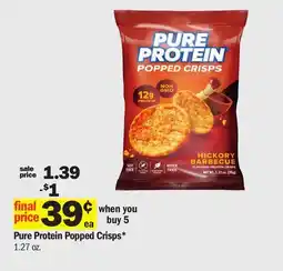 Meijer Pure Protein Popped Crisps offer