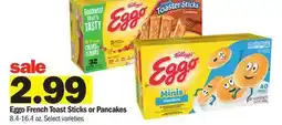 Meijer Eggo French Toast Sticks or Pancakes offer